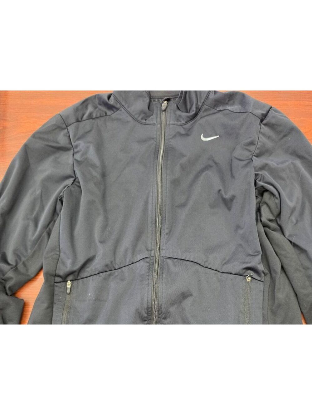 Nike Dri-FIT Element Black Full Zip Thermal Running Jacket Mens Medium Gorpcore